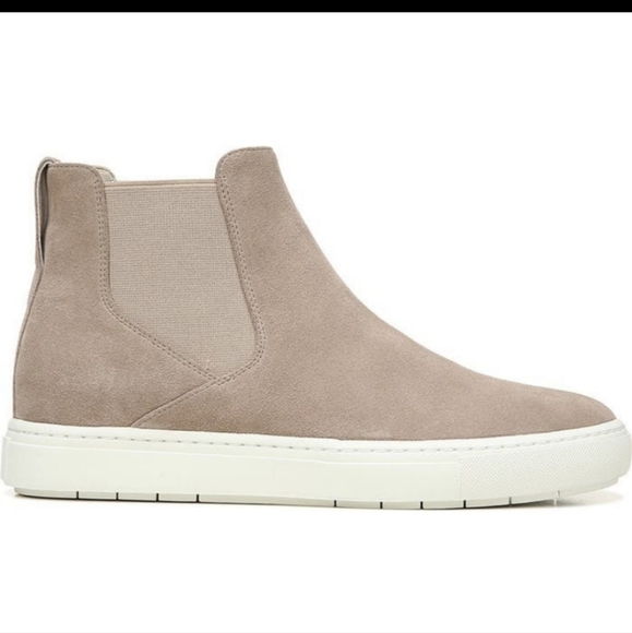 Vince- Newlyn Chelsea Suede Sneakers - Picture 8 of 9